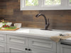 Delta Linden 4153 Single Handle Pull-Out Kitchen Faucet, venetian bronze - view 5