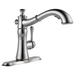 Delta Cassidy 4197 Single Handle Pull-Out Kitchen Faucet, arctic stainless - view 2