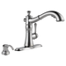 Delta Cassidy 4197 Single Handle Pull-Out Kitchen Faucet, arctic stainless - view 4