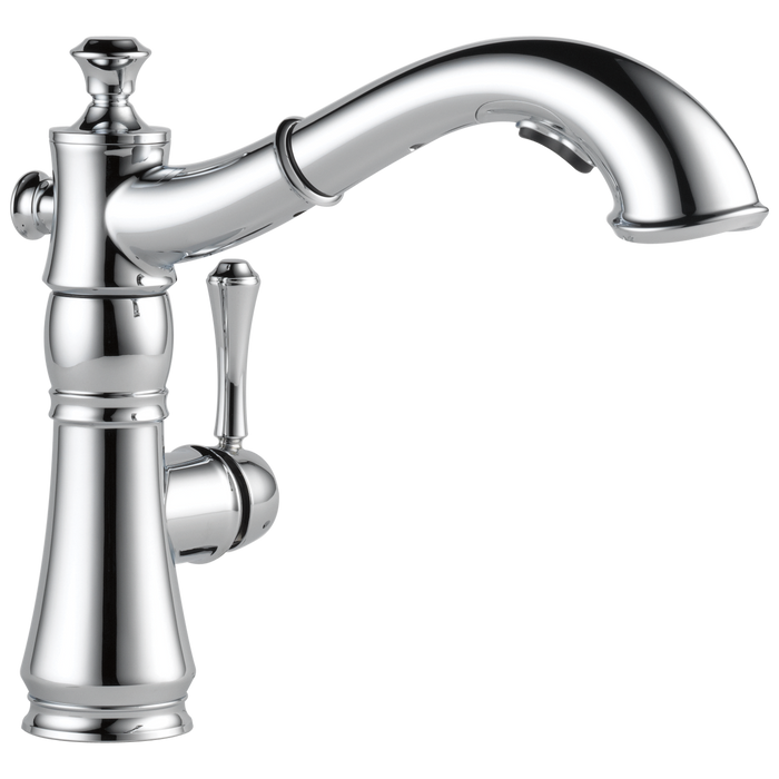 Delta Cassidy 4197 Single Handle Pull-Out Kitchen Faucet, chrome