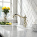 Delta Cassidy 4197 Single Handle Pull-Out Kitchen Faucet, polished nickel - view 4