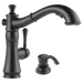 Delta Cassidy 4197 Single Handle Pull-Out Kitchen Faucet, venetian bronze - view 3