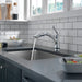 Delta Linden 4353 Single Handle Pull-Out Kitchen Faucet, chrome - view 5