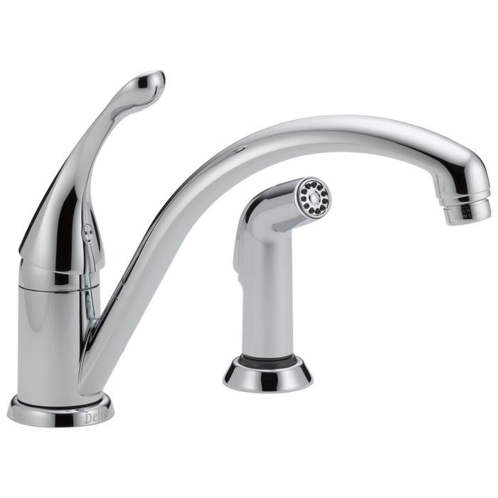 Delta Collins:441 Single Handle Kitchen Faucet with Spray