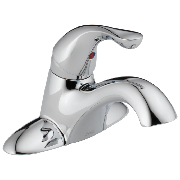 Delta Classic 520 Single Handle Centerset Bathroom Faucet, chrome