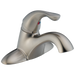 Delta Classic 520 Single Handle Centerset Bathroom Faucet, stainless