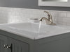 Delta Classic 520 Single Handle Centerset Bathroom Faucet, stainless - view 3