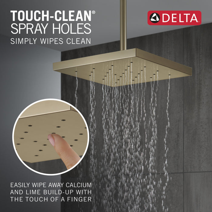 Delta Universal Showering Components 52161 H2Okinetic Single-Setting Shower Head with Ultrasoak