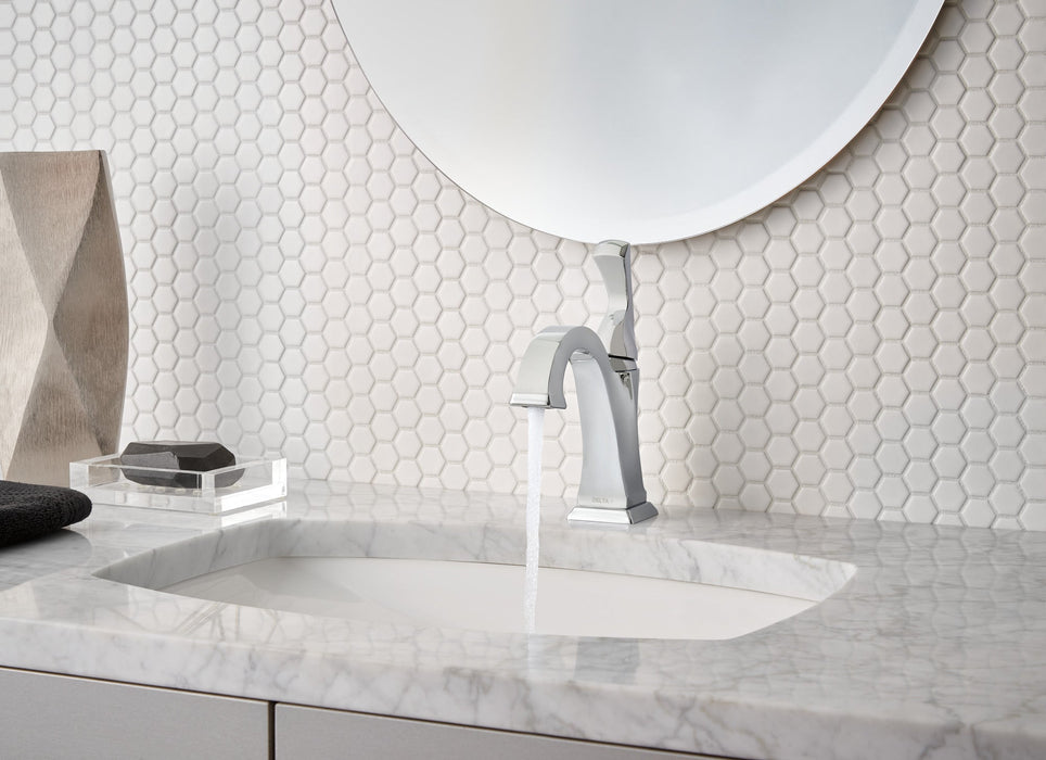 Delta Dryden 551 Single Handle Bathroom Faucet, chrome - view 4