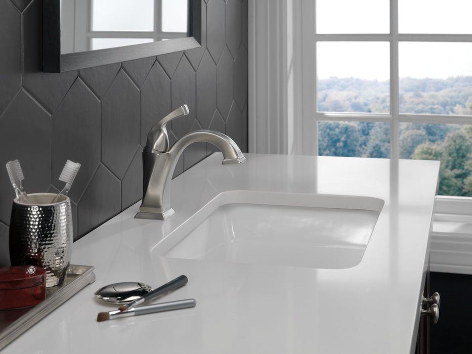 Delta Dryden 551 Single Handle Bathroom Faucet, stainless - view 3