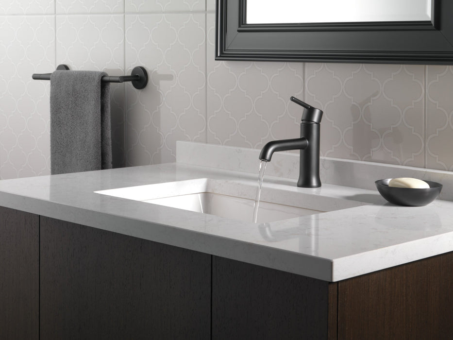 Delta Trinsic 559LF Single Handle Bathroom Faucet, matte black - view 2