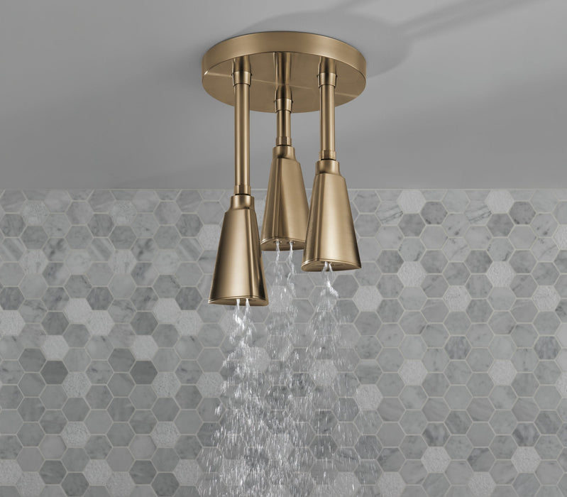 Delta Universal Showering Components 57140 H2OKINETIC Pendant Raincan Shower Head