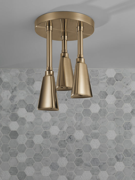 Delta Universal Showering Components 57140 H2OKINETIC Pendant Raincan Shower Head