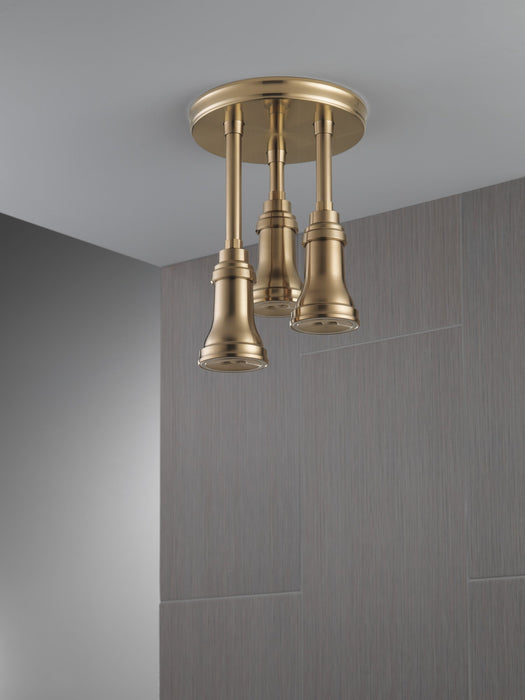 Delta Universal Showering Components 57190 H2OKINETIC Pendant Raincan Shower Head with LED Light