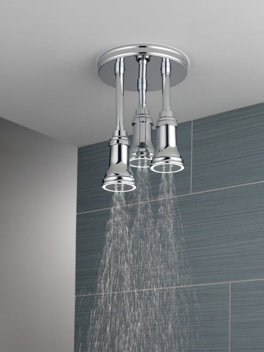 Delta Universal Showering Components 57190 H2OKINETIC Pendant Raincan Shower Head with LED Light