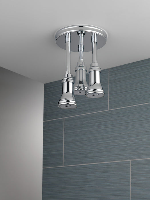 Delta Universal Showering Components 57190 H2OKINETIC Pendant Raincan Shower Head with LED Light