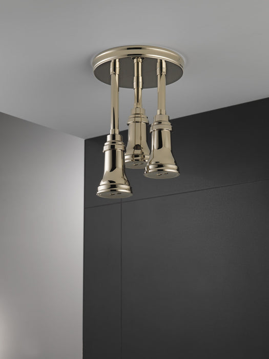 Delta Universal Showering Components 57190 H2OKINETIC Pendant Raincan Shower Head with LED Light