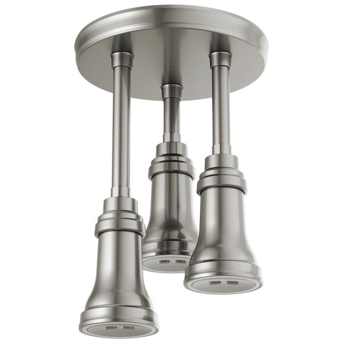 Delta Universal Showering Components 57190 H2OKINETIC Pendant Raincan Shower Head with LED Light