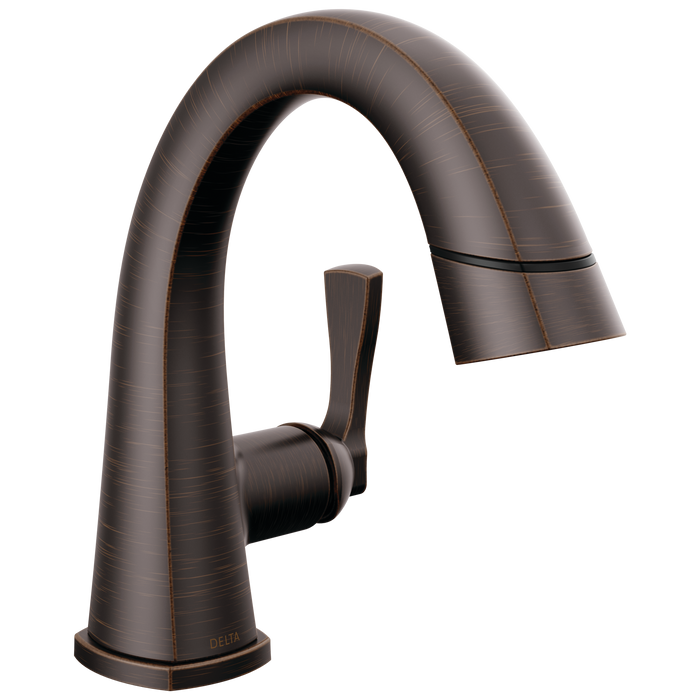 Delta Stryke 577 Single Handle Pull Down Bathroom Faucet