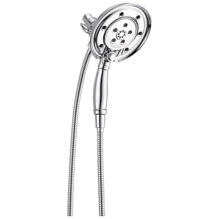 Delta Universal Showering Components 58471 H2OKINETIC In2ition 4-Setting Two-in-One Shower
