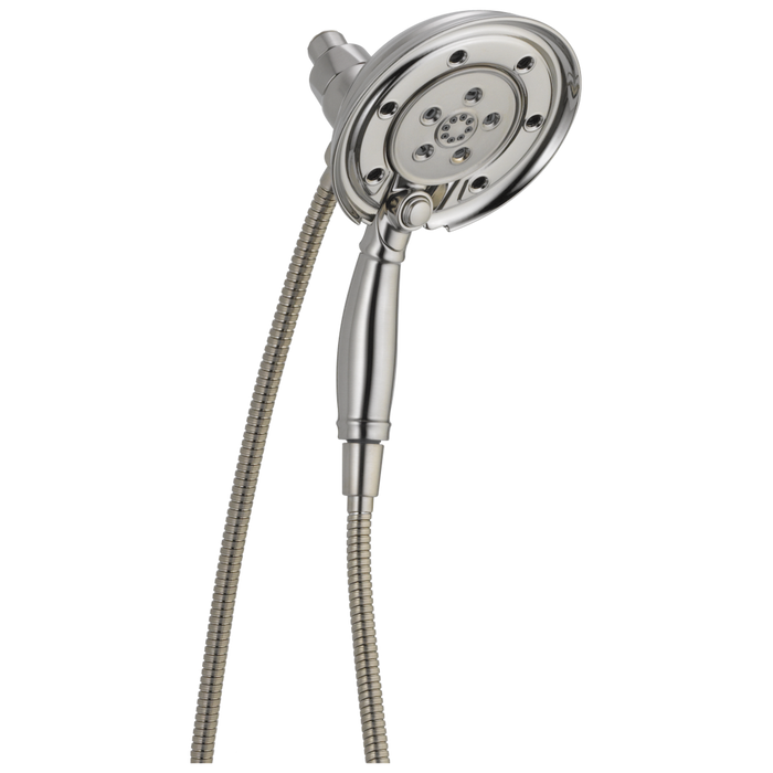 Delta Universal Showering Components 58471 H2OKINETIC In2ition 4-Setting Two-in-One Shower