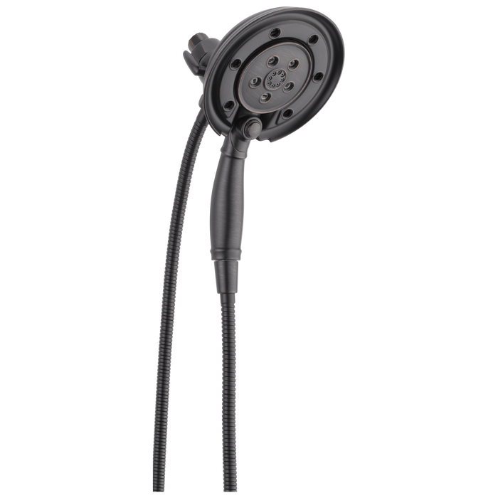 Delta Universal Showering Components 58471 H2OKINETIC In2ition 4-Setting Two-in-One Shower