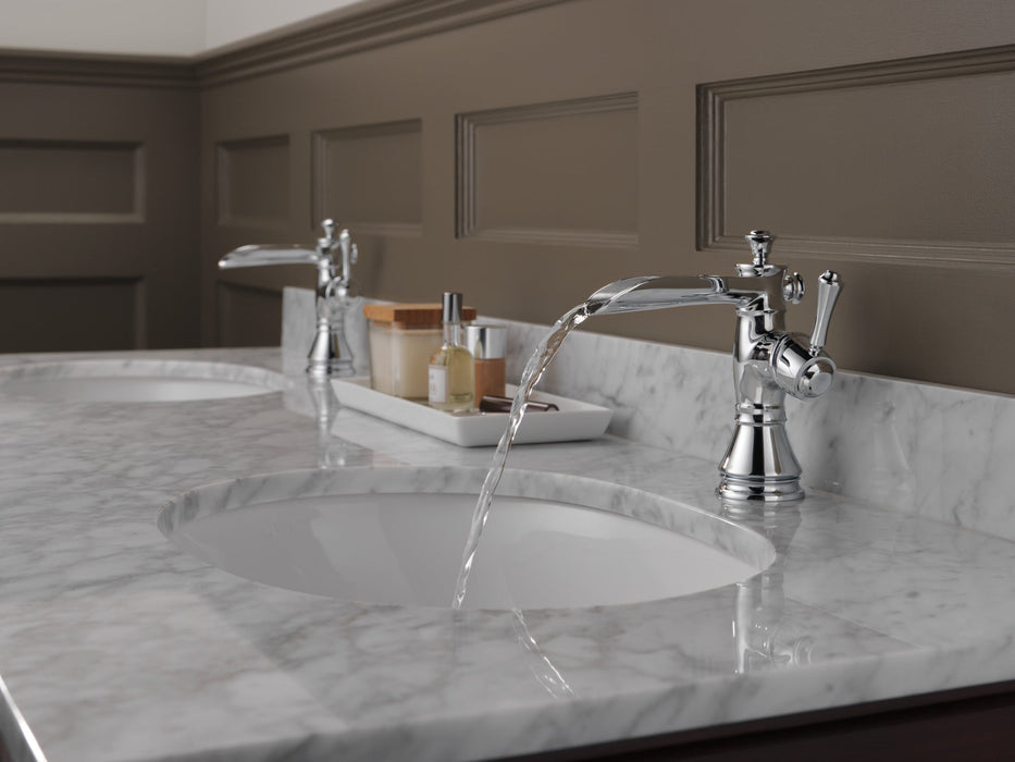 Delta Cassidy 598LF Single Handle Channel Bathroom Faucet, chrome - view 3