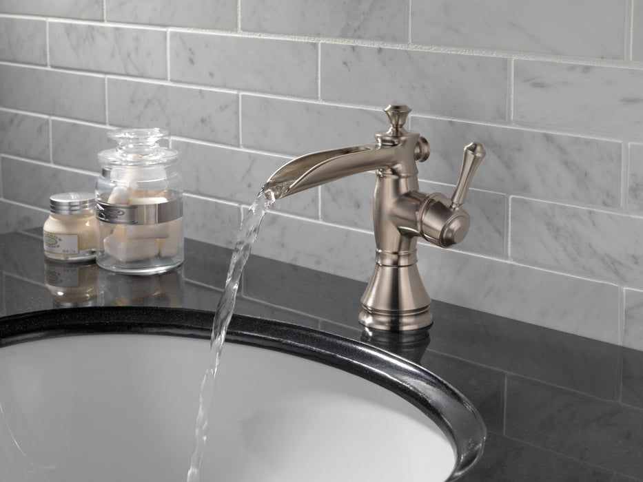 Delta Cassidy 598LF Single Handle Channel Bathroom Faucet, stainless - view 4