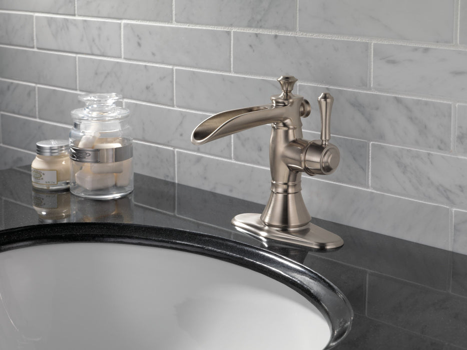 Delta Cassidy 598LF Single Handle Channel Bathroom Faucet, stainless - view 5