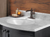 Delta Cassidy 598LF Single Handle Channel Bathroom Faucet, venetian bronze - view 5