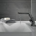 Delta 599-LPU-DST Pivotal Single Handle Lavatory Faucet, matte black - view 4
