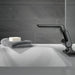 Delta 599-LPU-DST Pivotal Single Handle Lavatory Faucet, matte black - view 5