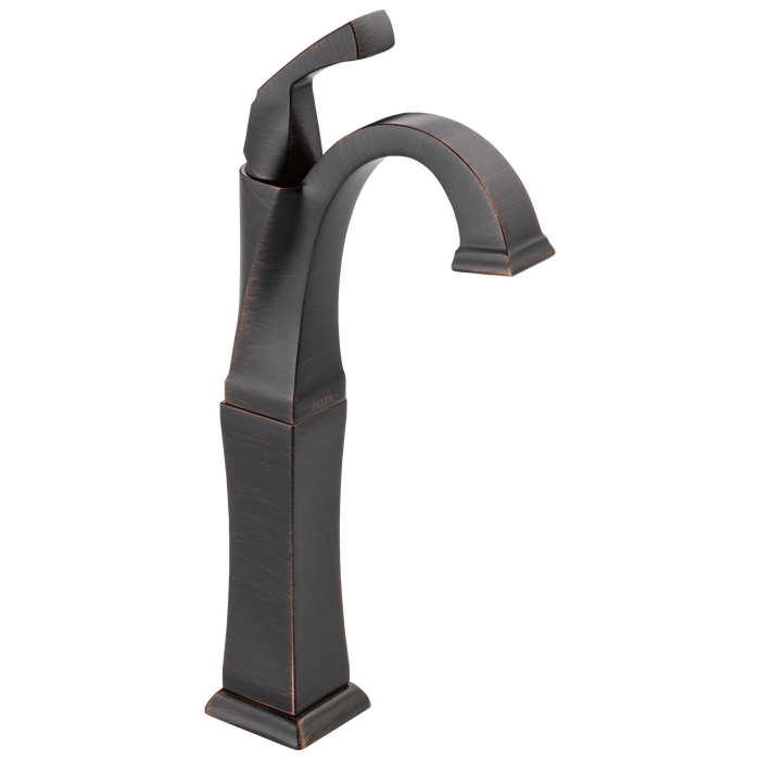 Delta Dryden 751 Single Handle Vessel Bathroom Faucet, venetian bronze
