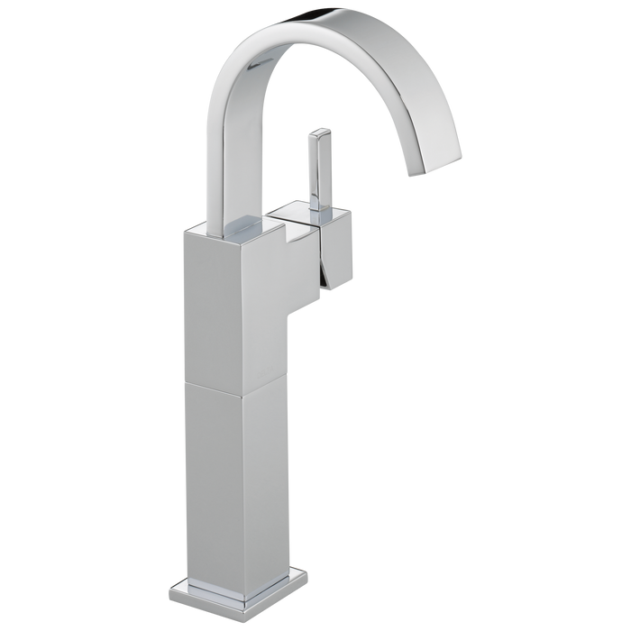 Delta Vero 753LF Single Handle Vessel Bathroom Faucet, chrome