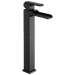 Delta Ara 768LF Single Handle Vessel Channel Bathroom Faucet, matte black