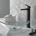 Delta Ara 768LF Single Handle Vessel Channel Bathroom Faucet, matte black - view 2