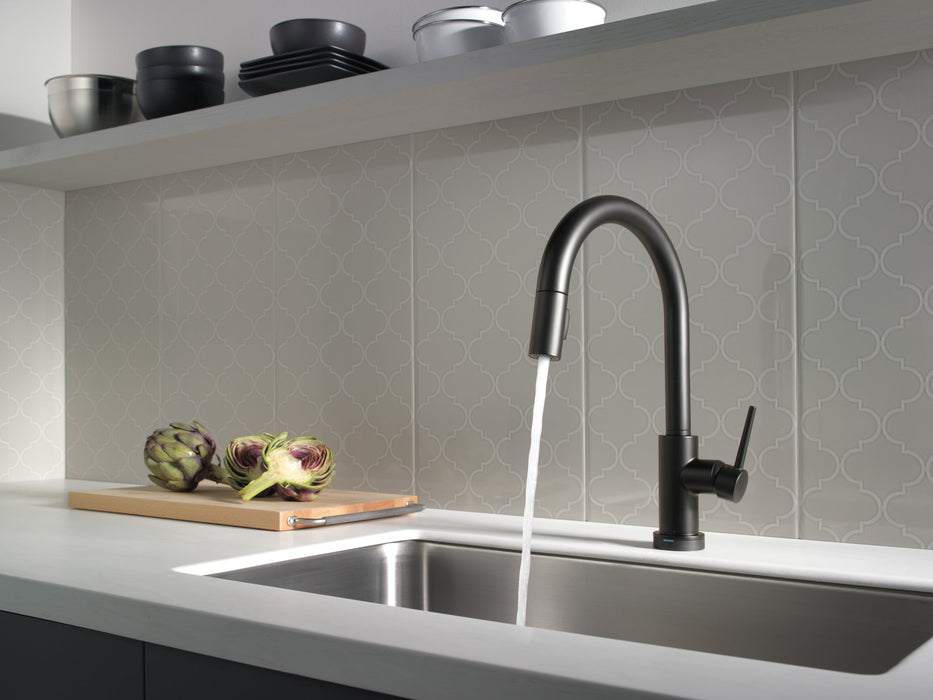 Delta Trinsic 9159T Single Handle Pull-Down Kitchen Faucet with TouchTouch 2O Technology