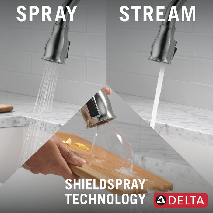 Delta Leland 9178TL TouchTouch 2O Technology Kitchen Faucet with Touchless Technology
