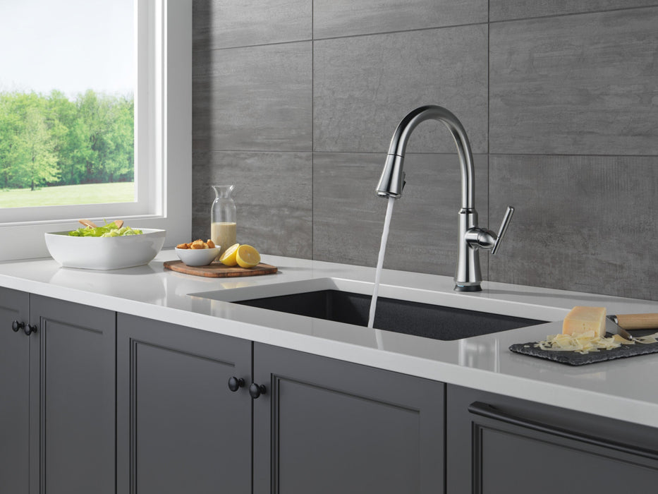 Delta Coranto 9179TL TouchTouch 2O Technology Kitchen Faucet with Touchless Technology