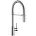 Delta Trinsic 9659 Single-Handle Pull-Down Spring Kitchen Faucet, chrome