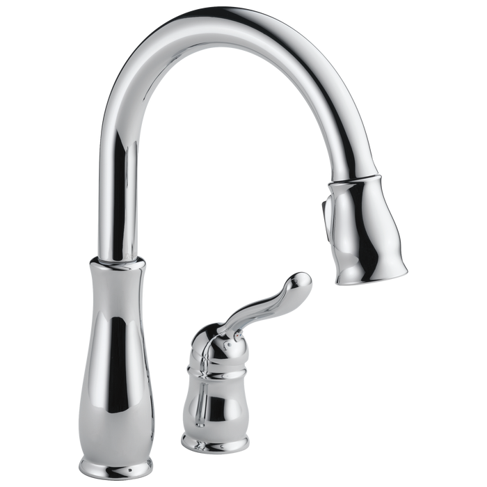 Delta Leland 978 Single Handle Pull-Down Kitchen Faucet, chrome
