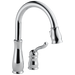 Delta Leland 978 Single Handle Pull-Down Kitchen Faucet, chrome