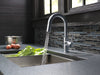 Delta Trinsic 9959 Single Handle Pull-Down Bar / Prep Faucet, arctic stainless - view 5