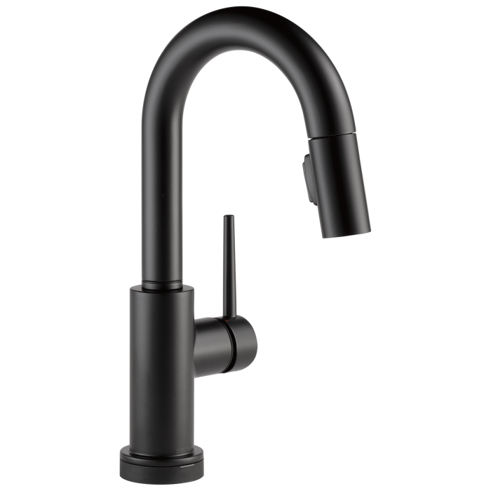 Delta Trinsic 9959T Single Handle Pull-Down Bar / Prep Faucet with TouchTouch 2O Technology