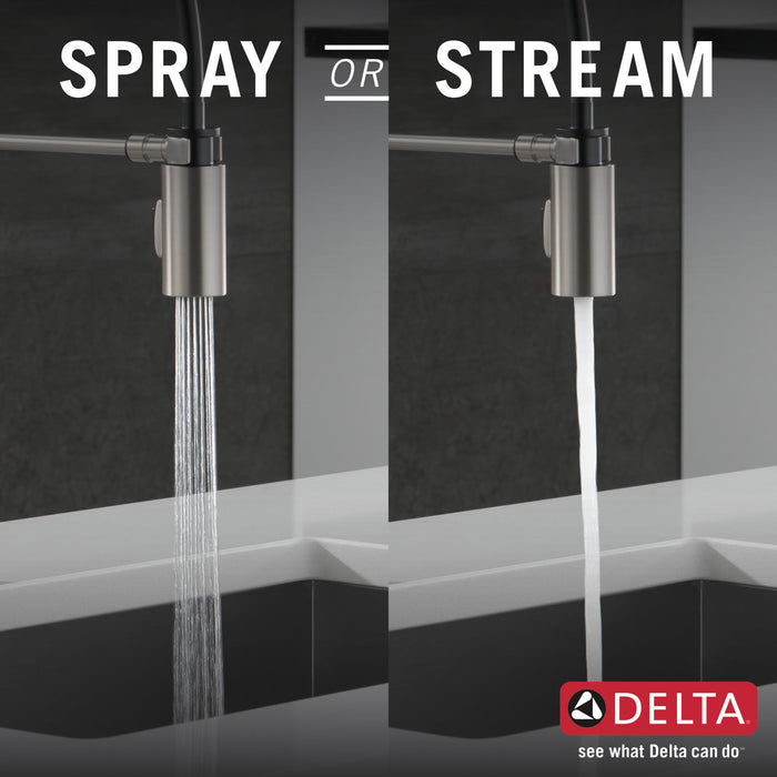 Delta Antoni 18803 Single-Handle Pull-Down Spring Kitchen Faucet