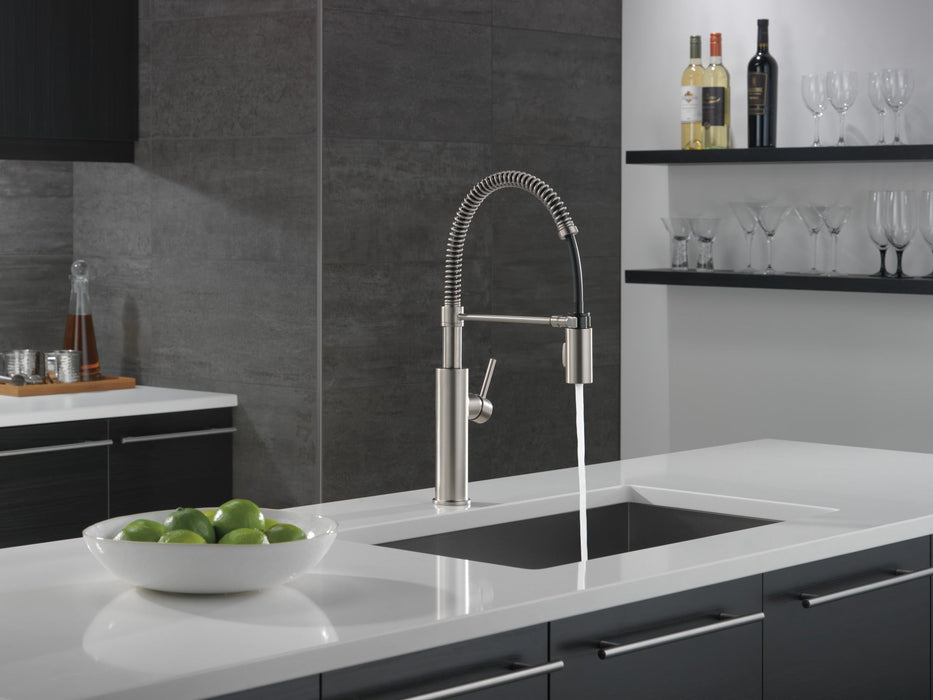 Delta Antoni 18803 Single-Handle Pull-Down Spring Kitchen Faucet