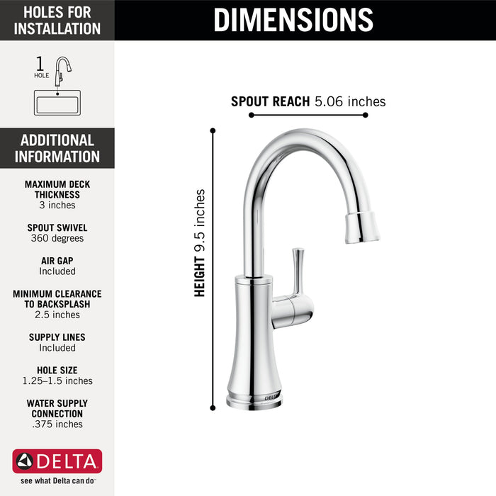Delta 1920 Transitional Beverage Faucet