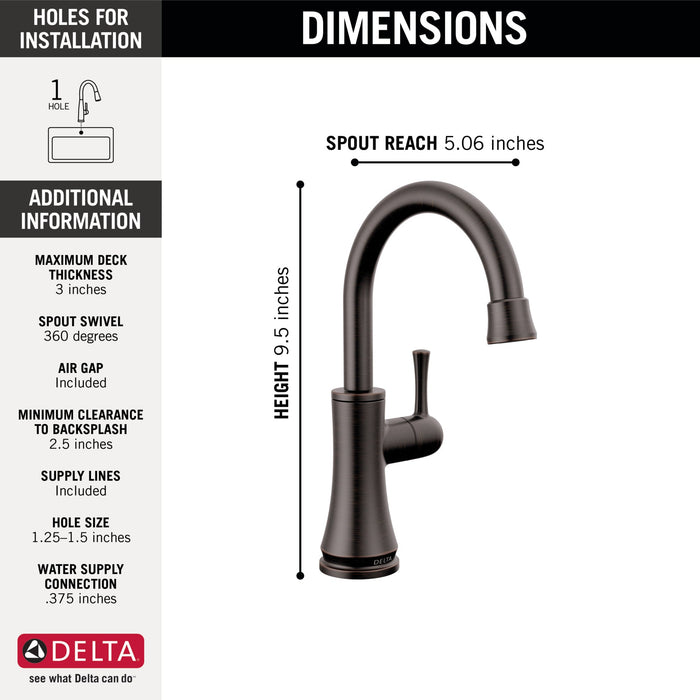 Delta 1920 Transitional Beverage Faucet