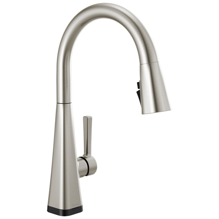 Delta Lenta 19802TZ Single-Handle Pull-Down Kitchen Faucet with TouchTouch 2O Technology