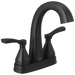 Delta Stryke: Two Handle Centerset Bathroom Faucet